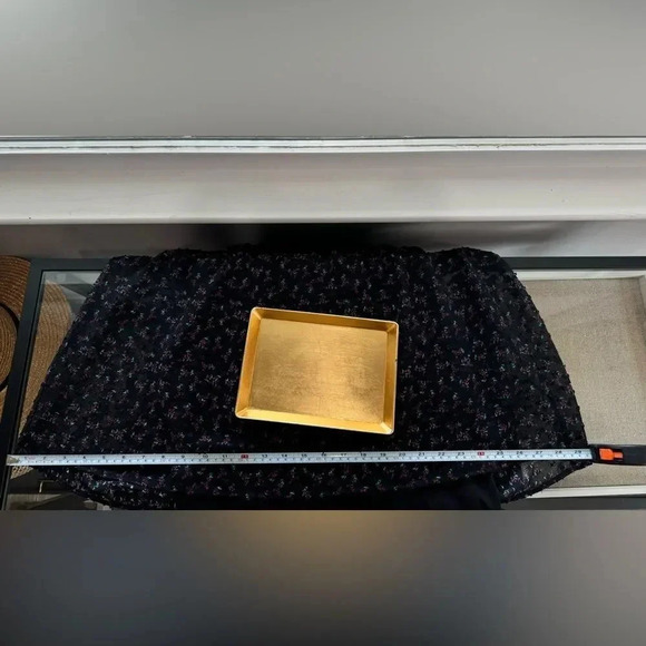 Zara Long Sleeve Black Pink Floral Swiss Dot All Ruffles Babydoll Dress size XS - Picture 9 of 16